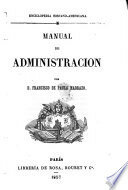 Manual de administracion de Francisco de Paula Madrazo