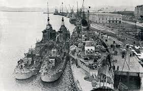 El desembarco  Capitan de Navio Fernando Moreno