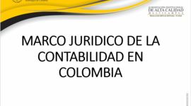 Timeline: MARCO JURIDICO DE LA CONTABILIDAD EN COLOMBIA