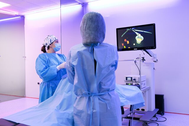 Torre laparóscopia 4K Unidad de Cuidados Intensivos Adulto