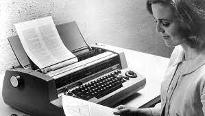 First IBM Typewriter