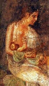 El papel de la nodriza romana