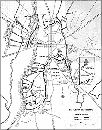 The Battle at Gettysburg