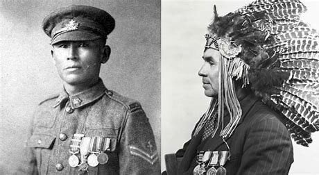 Francis "Peggy" Pegahmagabow- Ranking: +1 (@)