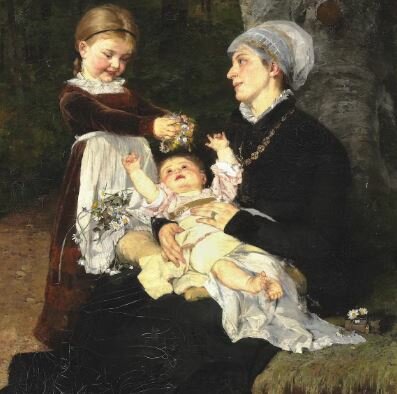 El cuidado de la niñez 1900