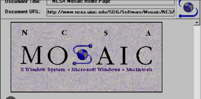 Creation of the Mosaic Web Browser
