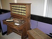 Herman Hollerith / Maquina de recuento de censo / Maquina tabuladora