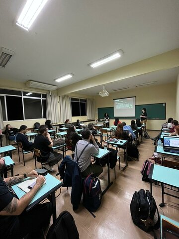 Participação do Pibid no VIII Colóquio