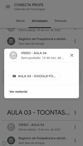 Aula 4 Conecta Prof - Google Formulário