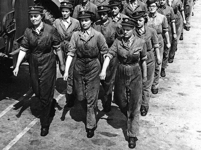 women on home front +1 category social change