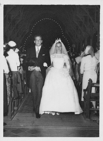 Mariage de Michel et Chantal Pitot