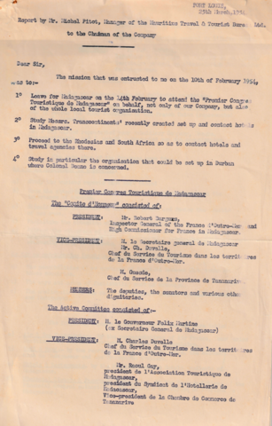 Michel devient Managing Director de la MTTB