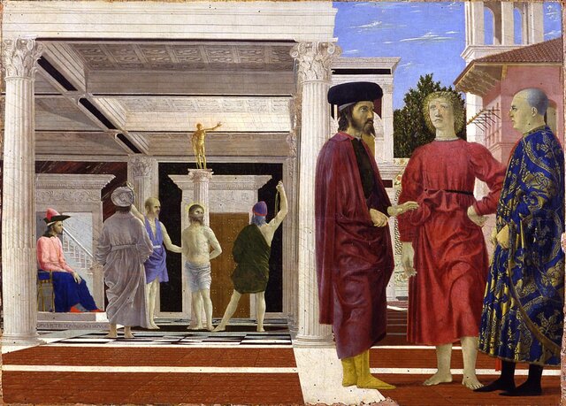 Flagellazione di Cristo PIERO DELLA FRANCESCA