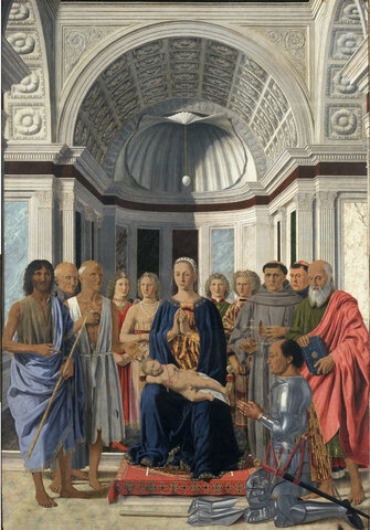 Sacra Conversazione di PIERO DELLA FRANCESCA