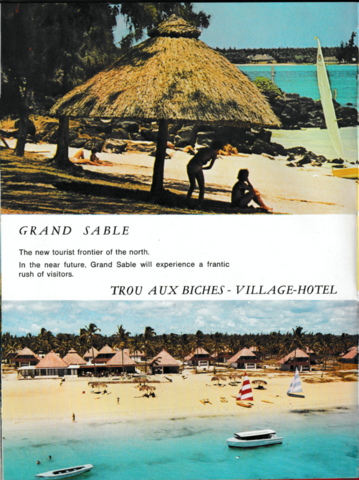 Livre touristique "Maurice_Mauritius", préface Gaetan Duval