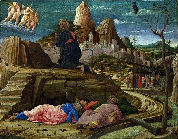 Orazione di Cristo nell'orto di MANTEGNA