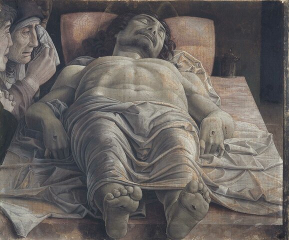 Il Cristo morto di MANTEGNA