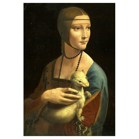 La Dama con l'ermellino di DA VINCI