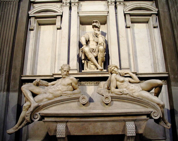 Tomba di Lorenzo de' Medici di MICHELANGELO