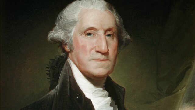 George Washington becomes president