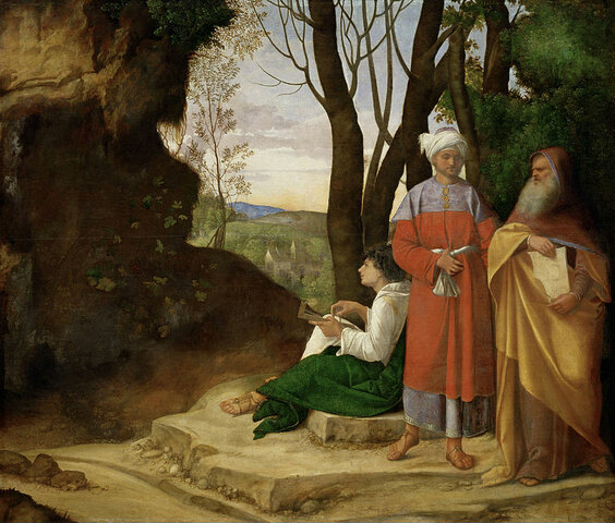 I tre filosofi di GIORGIONE