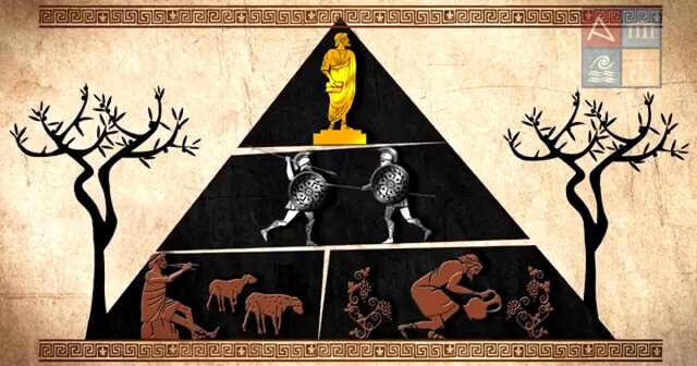 Ο Πλάτωνας γράφει την "Πολιτεία"