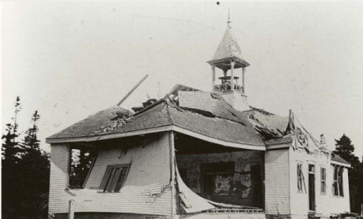 Tufts Cove school Destroyed (Economic/Social Change) [0 Both]