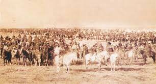 Ocupación de las tierras de los pueblos originarios