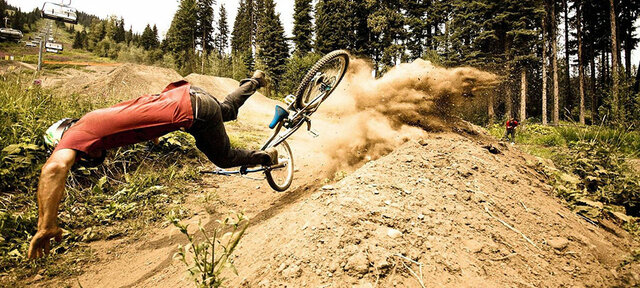 bike fall