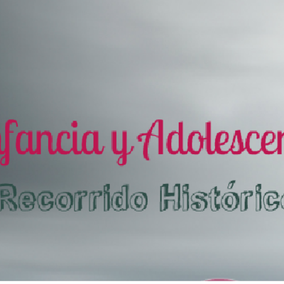 Timeline: TRAS LOS PASOS DE LA INFANCIA Y LA ADOLESCENCIA