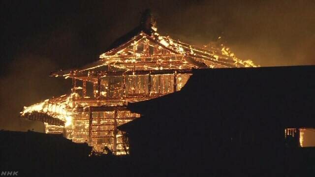Fire at the Todaiji