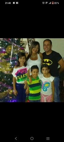 I spent my first Christmas with my family