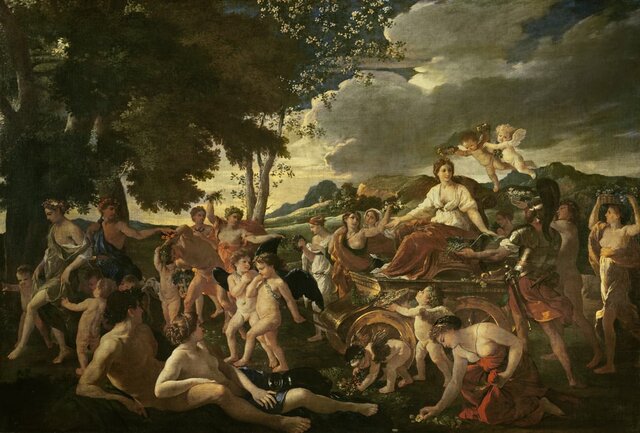 Trionfo di Flora di POUSSIN