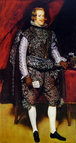 Filippo IV in piedi di VELASQUEZ