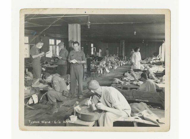 Photo evidence of liberated camps Dachau, Buchenwald, and BergenBalsen was shown in the courtroom by the Allies, leaving many in tears and shock.