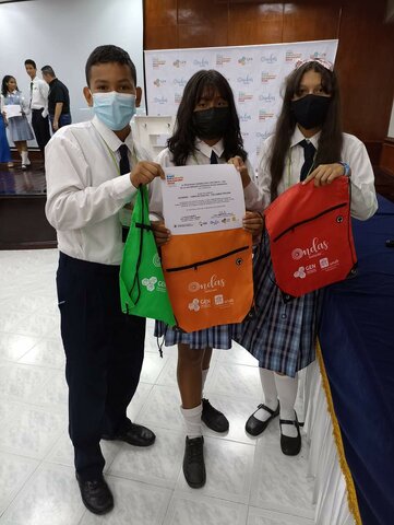 trip to Bucaramanga to represent the school, with the seedbed