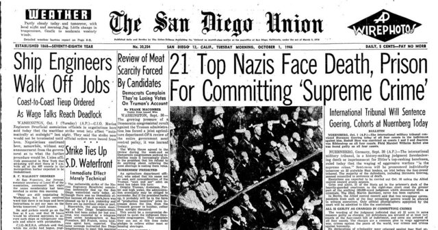 The Verdict is announced: Three are acquitted, seven are sent to prison, and 12 are given the death penalty.