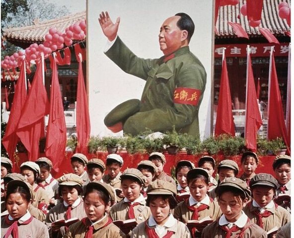 Triunfo comunista en China con la llegada de Mao Zedong