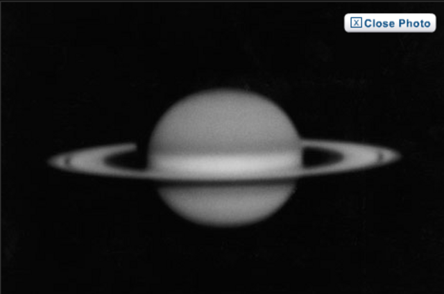 The first photo taken of the night sky.