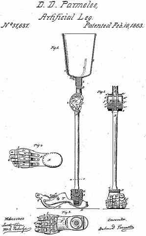 Una rodilla policéntrica y un pie multiarticulado