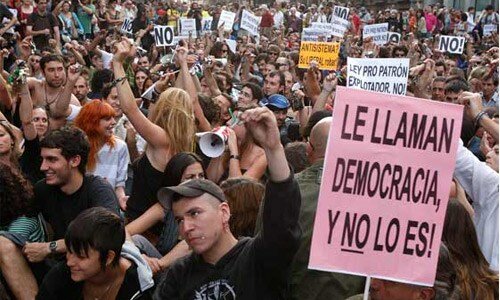 Movimiento "Indignados" en España