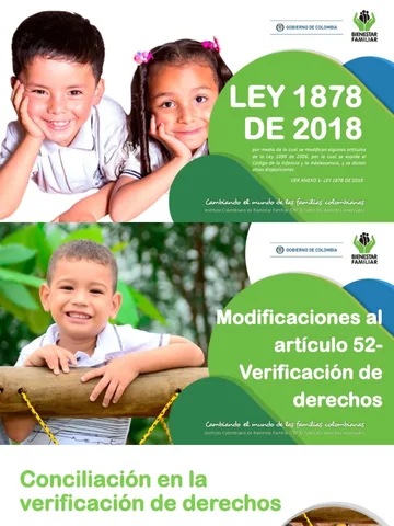 LEY  1878 DE INFANCIA Y ADOLESCENCIA