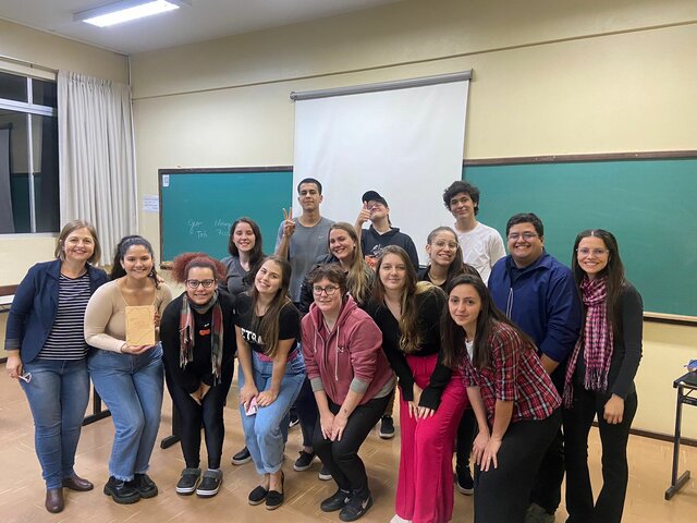 Reunião do Pibid - 06/07