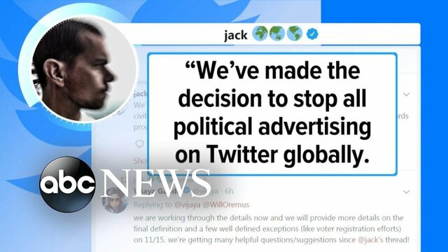 Twitter Bans Political Ads