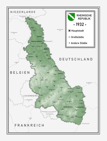 Création de la République Rhénane