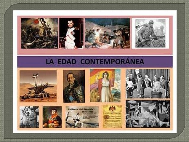 EDAD CONTEMPORANEA