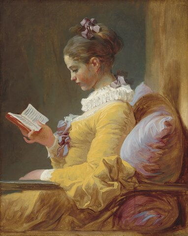 Lettrice di FRAGONARD