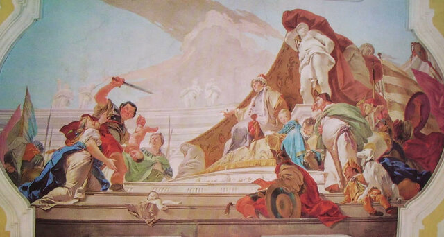 Affreschi dell'Arcivescovadi di Udine di GIAMBATTISTA TEOPOLO