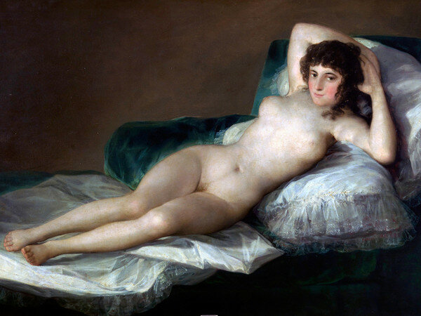 La Maja desnuda di GOYA