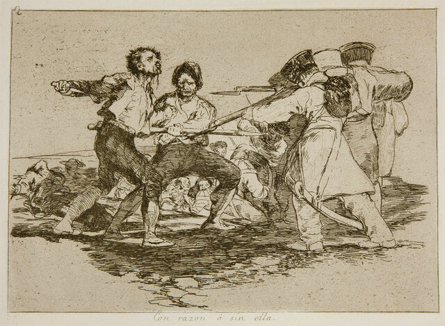 Disastri della guerra di GOYA